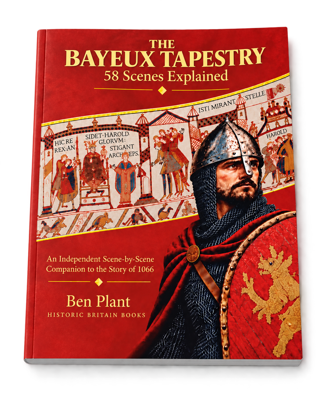 The Bayeux Tapestry: 58 Scenes Explained paperback